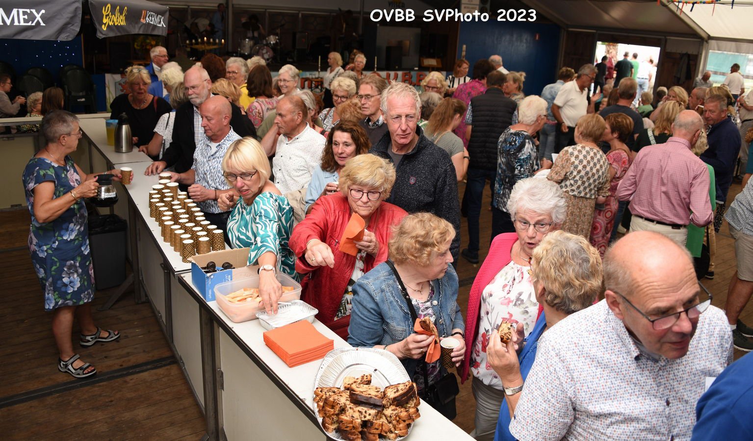 Kerkdienst in de feesttent met ds. Fred Omvlee 13-08-2023