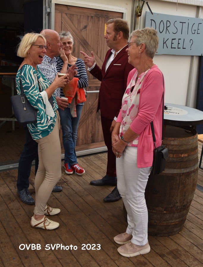 Kerkdienst in de feesttent met ds. Fred Omvlee 13-08-2023